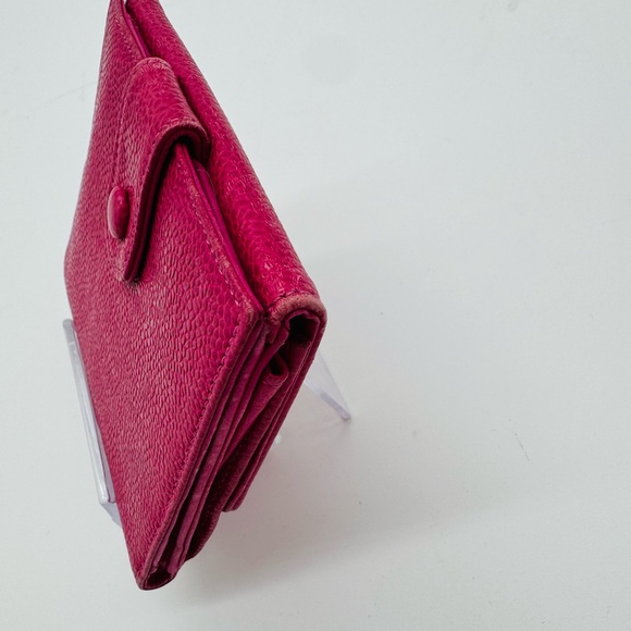 Chanel Pink Calfskin Compact Wallet 🩷 - Picture 4 of 10